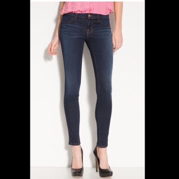 RARE Anthro “J Brand” Skinny Jeans Storm 29 - Picture 5 of 16